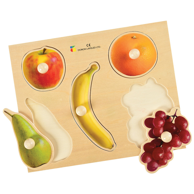 Photo Knobbed Puzzles - Fruit