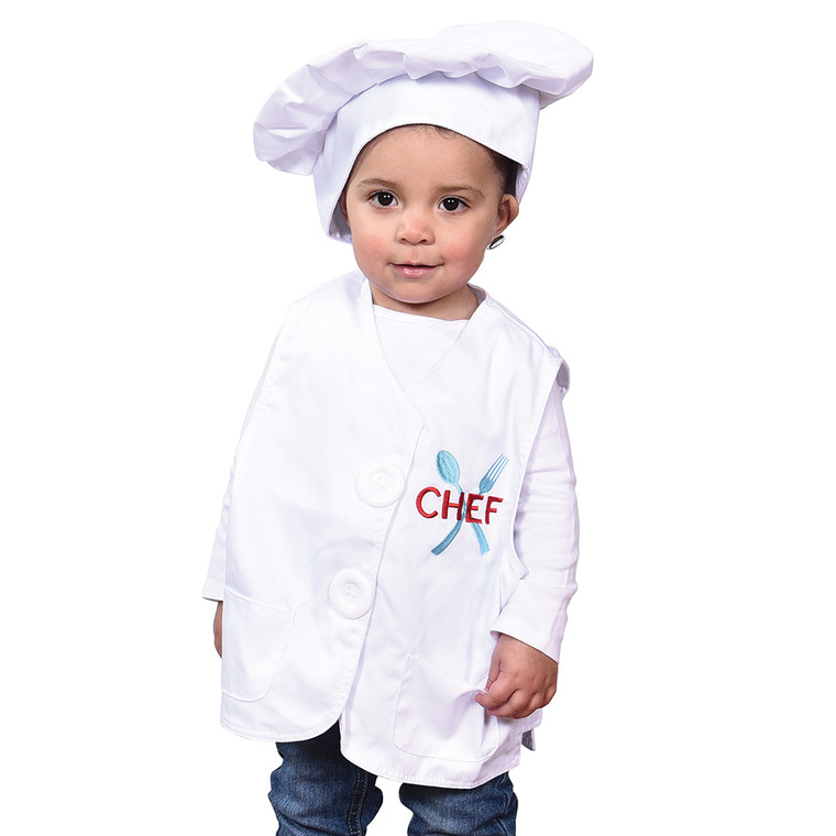 Toddler Dress Up Vest Chef