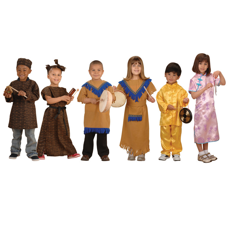 Global Ceremonial Clothing - Set Of 6