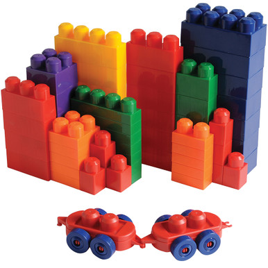 Giant Interlocking Bricks - Set of 60 - Cre8tive Minds