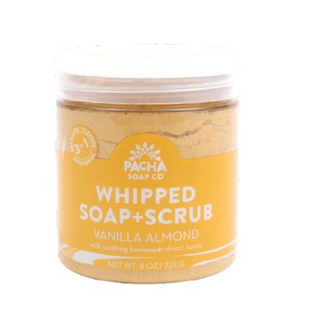 Whipped Soap & Scrub--Vanilla Almond by Pacha