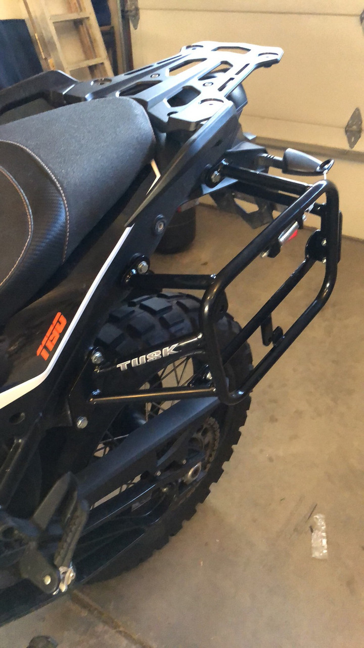 ktm 690 enduro pannier racks