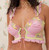 SUNSET BUTTERFLY RUFFLE BUSTIER TOP