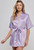 GETTING READY SATIN ROBE (LAVENDER)
