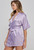 GETTING READY SATIN ROBE (LAVENDER)