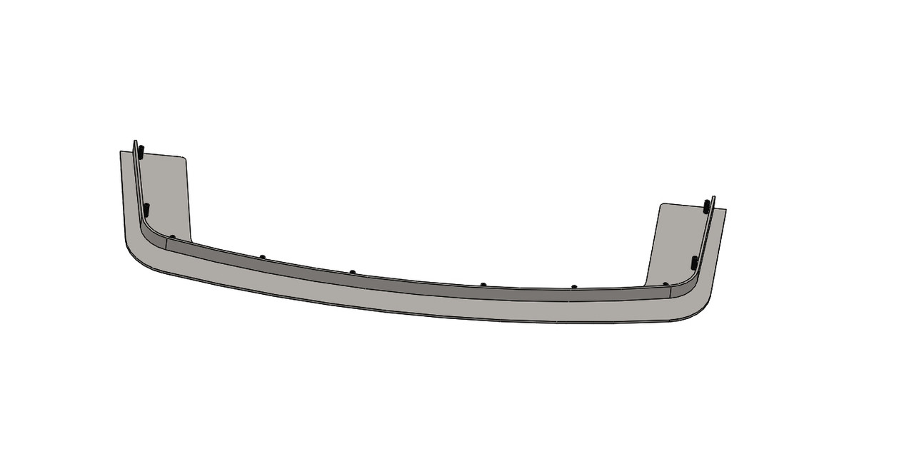 1987-93 LX Front Splitter - Street - Carter's Customs, LLC