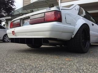 198793 LX Rear Diffuser Carter's Customs, LLC