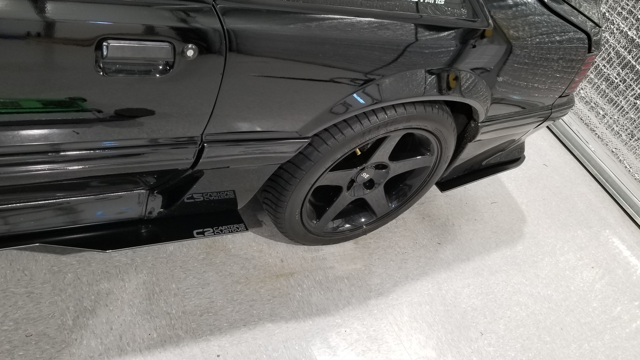 1987-1993 Mustang GT Side and Rear Splitter Combo