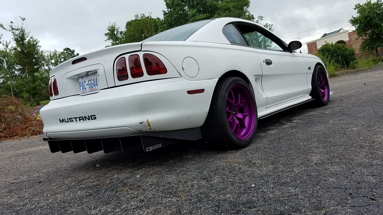 199498 Rear Diffuser Race Version Carter's Customs, LLC