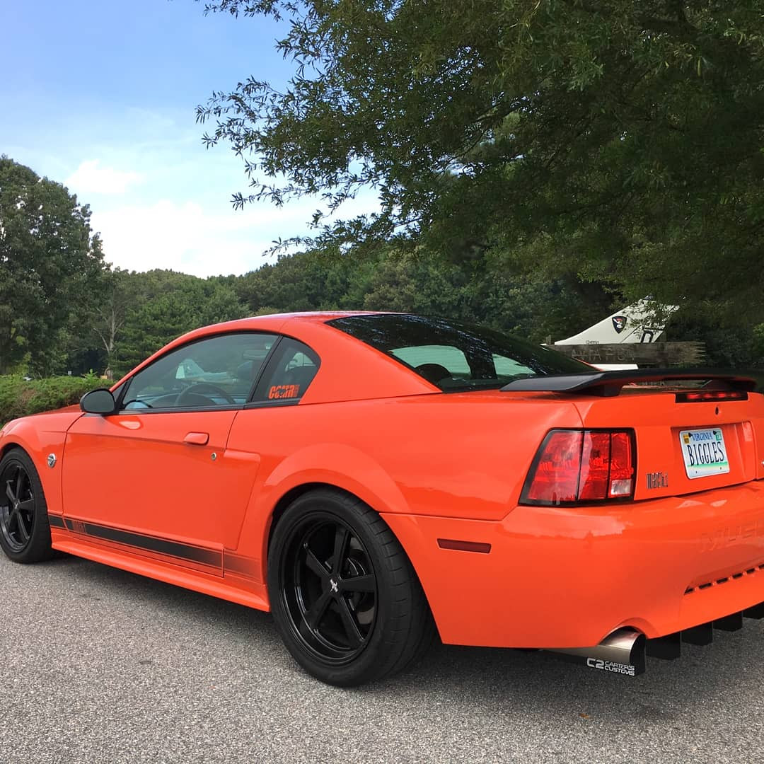 1999-04 GT/ Mach 1 / V6/ 1999-01 Cobra Rear Diffuser - Carter's Customs ...
