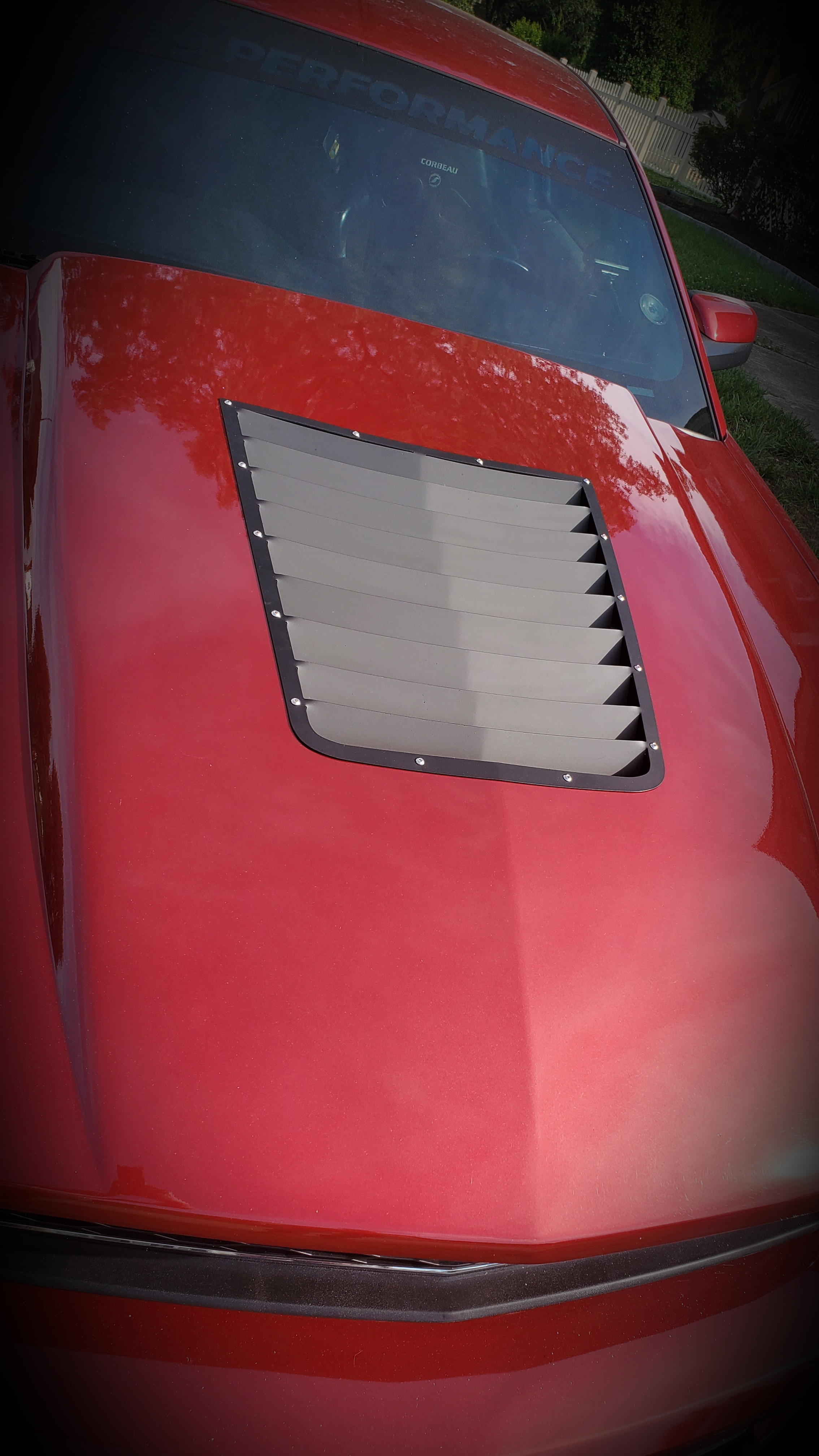 Heat Extractor Hood Vent with crease Carter's Customs, LLC