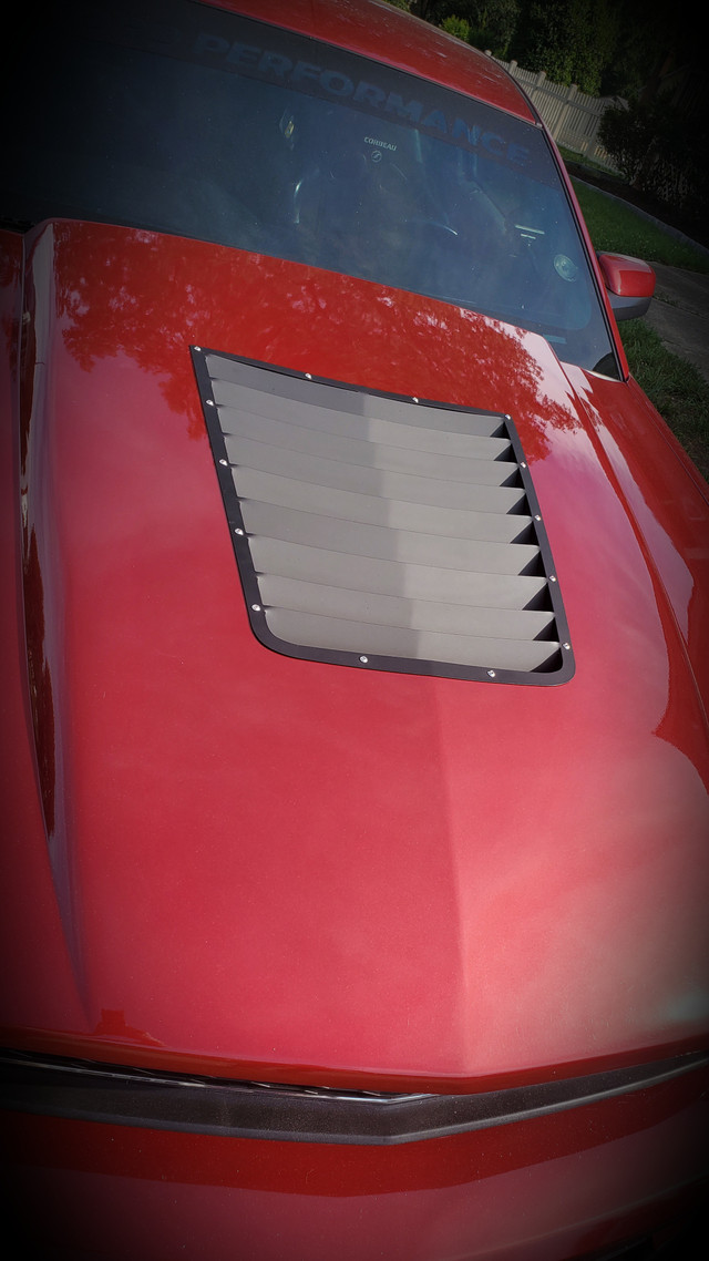 Heat Extractor Hood Vent with crease Carter's Customs, LLC