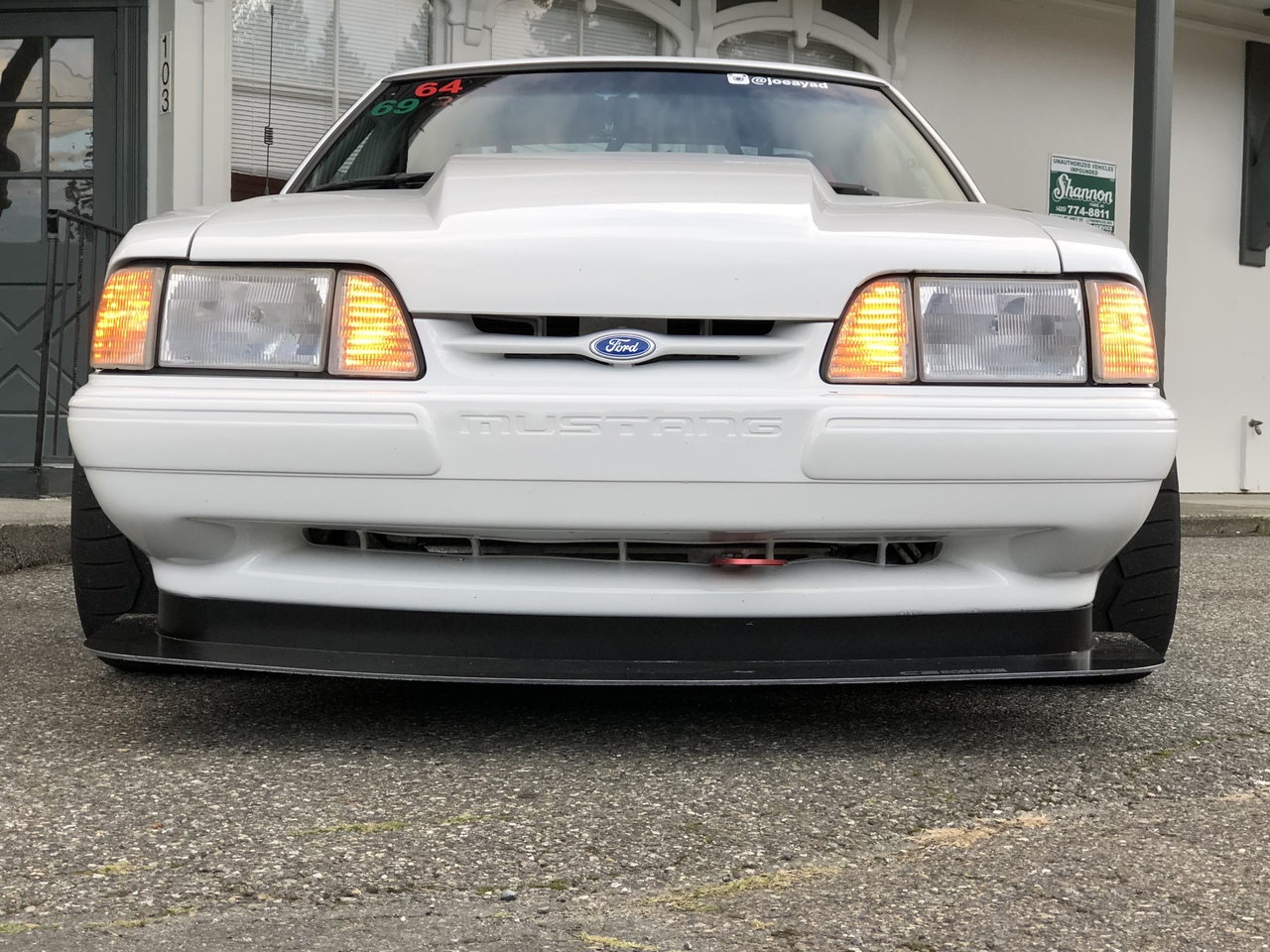 1987-93 LX Front Splitter -Race Version - Carter's Customs, LLC