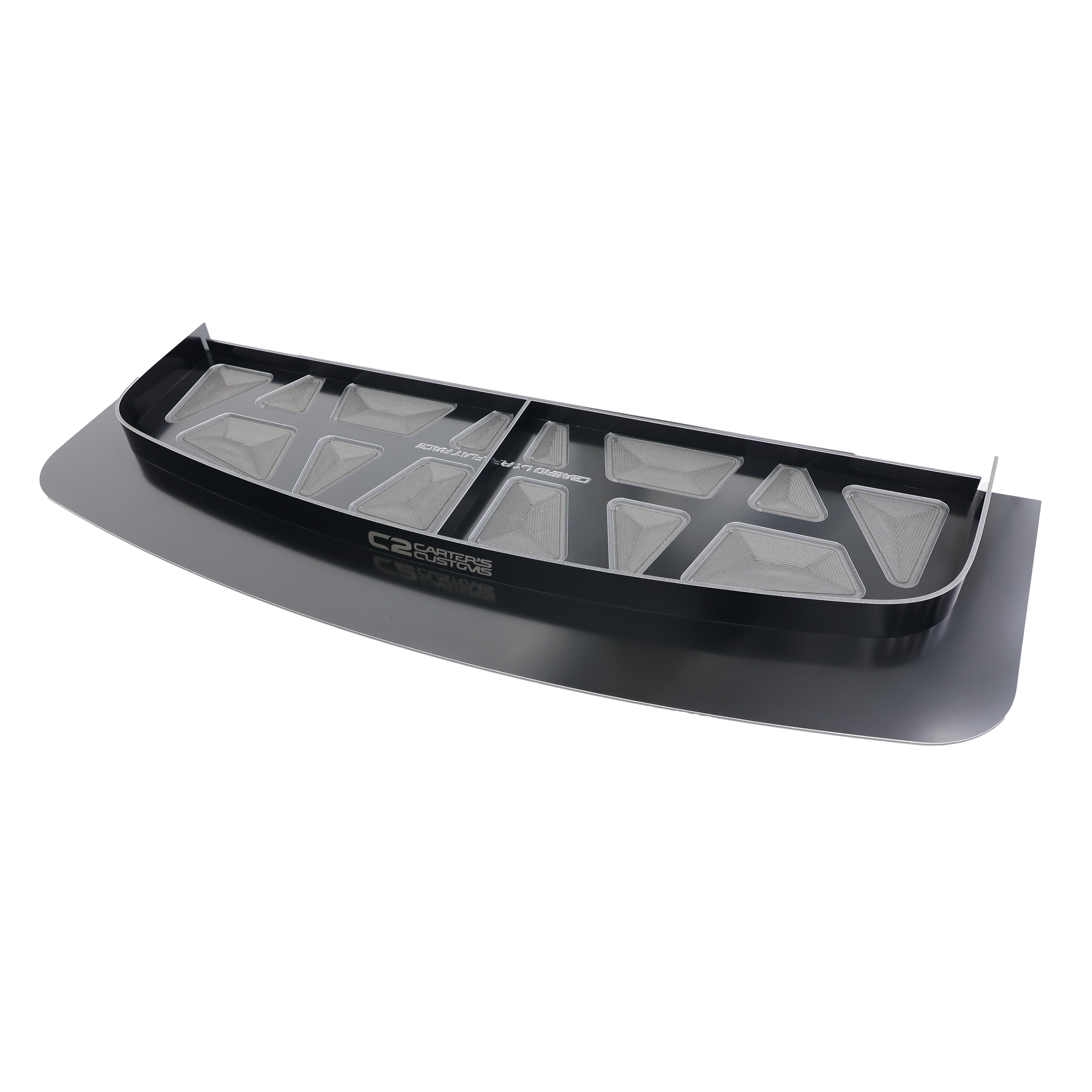 87-93 Mustang LX Flat Bottom Race Splitter w/options for FWD Offset for ...