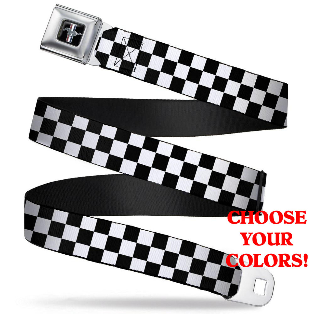 Checkered Belt Can Be Fixed Untie Easily Adjustable Cuttable Black White  Grid Strap For Clothing Decoration