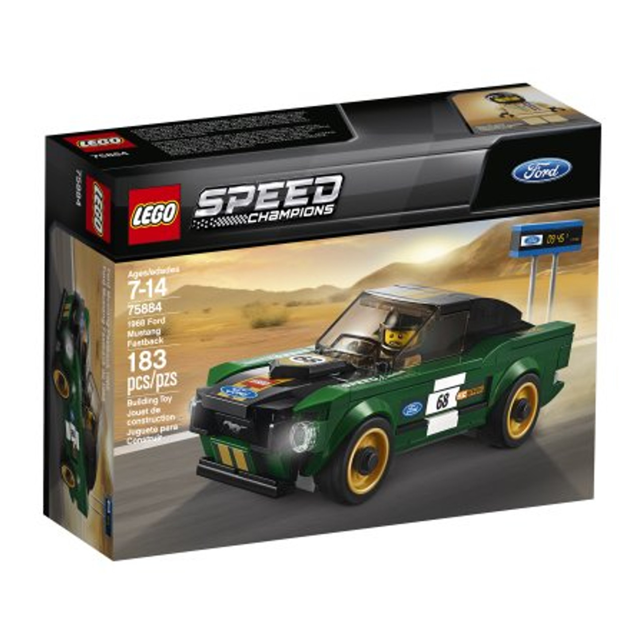 lego mustang bullitt