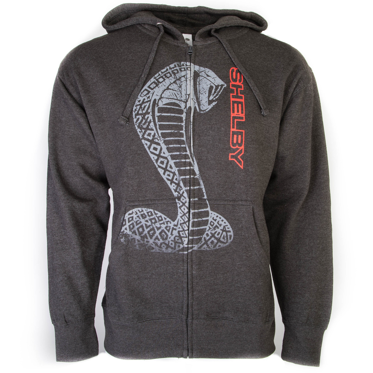 Shelby Cobra Zip Hoodie Stangstuff Shelby Cobra Zip Hoodie Stangstuff