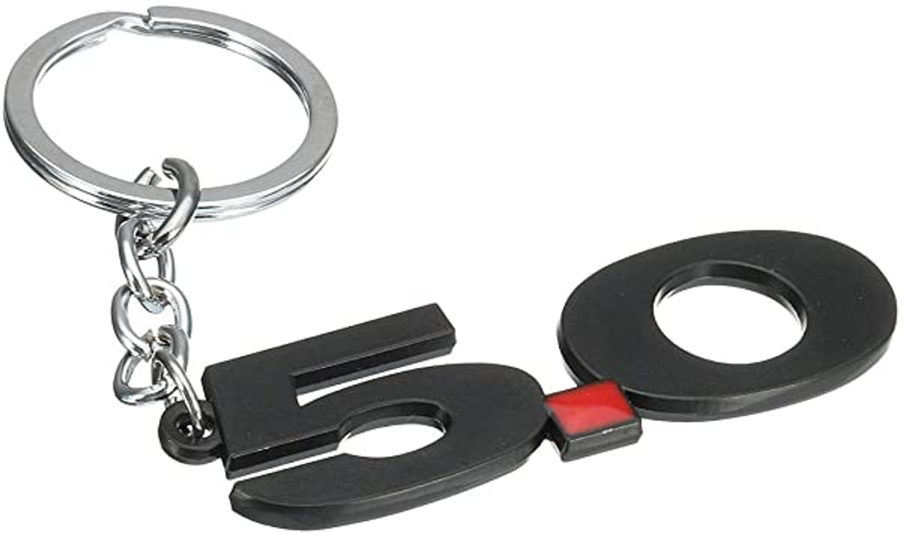 Car Keychain 5.0 Logo Badge Key Ring Key Holder Keyring for Ford Mustang  GT500 Cobra Land Rover Cobra Focus SUV Auto Car Styling - AliExpress