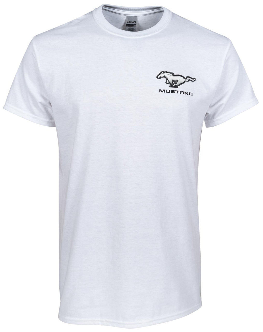 Mustang T-shirt Alex 1013547 Écru Regular Fit
