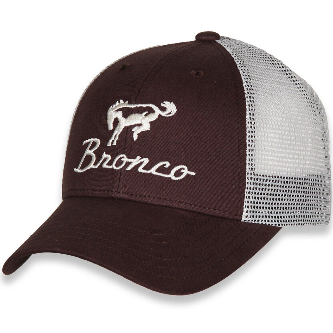 Ford Bronco Brown Trucker Hat - StangStuff
