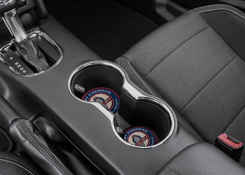 Car Coaster - Shelby American Console Insert - StangStuff
