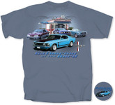 Gathering of the Herd - Mustang T Shirt with Boss 302 and More