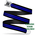 Mustang Seatbelt Belt - Racing Stripes Styles