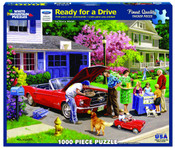 Puzzle - Ready For A Drive Mustang - 1000 Piece