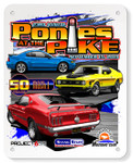 2019 Ponies at the Pike Metal Sign