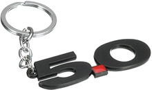 Key Chain - 5.0 Mustang Logo * Black Style
