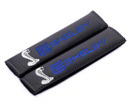 Seat Belt Shoulder Pads - Shelby Snake Logo