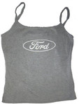 Ladies Ford Oval Babydoll Gray with Straps