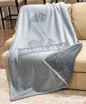 Shelby Sherpa Blanket - Grey