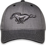 Mustang Running Horse Heather Grey Hat