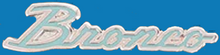 Pin - Classic Bronco Script Logo