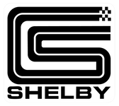 Carroll Shelby CS Logo Square Decal 3"