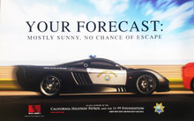 Saleen S7 California Highway Patrol 11-99 Foundation Chase Poster