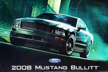 2008 BULLITT Mustang Promo Poster