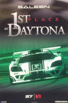 Saleen 1st Place at Daytona S7 Supercar Poster