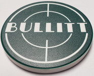 Car Coaster - BULLITT Target Holder DHG Cup Holder Insert