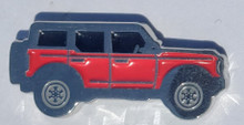 Pin - Red Ford Bronco Lapel Pin