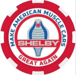 Shelby Make American Muscle Cars Great Again Poker Chip