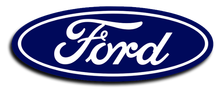 Blue Ford Oval Decal 3"