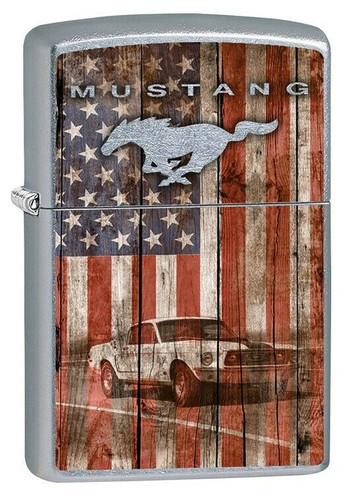 ZIPPO - 1968 Mustang Patriotic American Flag Lighter
