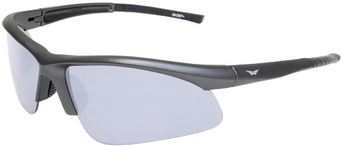Ambassador Safety Sunglasses - Flash Mirror Lenses - Metallic Charcoal Ambassador Safety Sunglasses - Flash Mirror Lenses - Metallic Charcoal