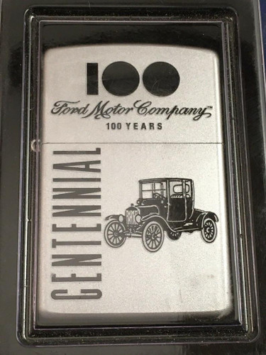 Ford 100th Centennial Zippo Lighter - StangStuff