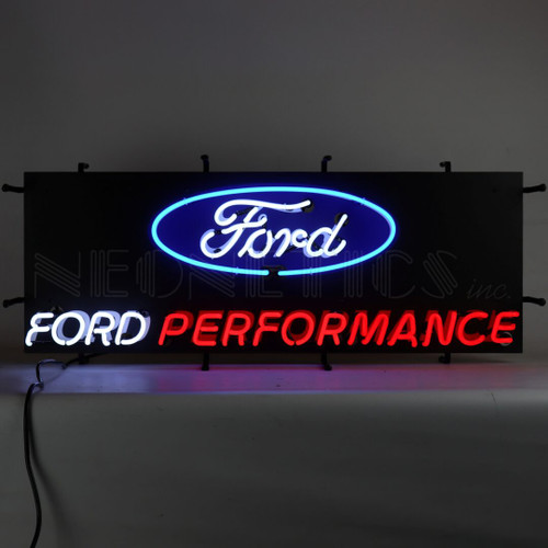Neon Sign - Ford Performance Logo w/Backing  5FRDPF