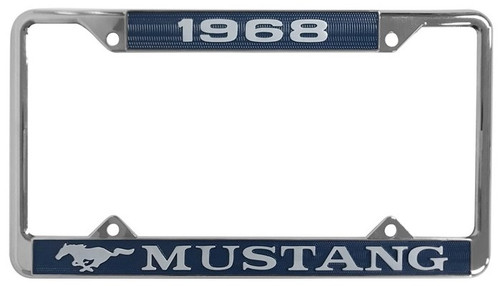 License Plate Frame - 1968 Mustang
