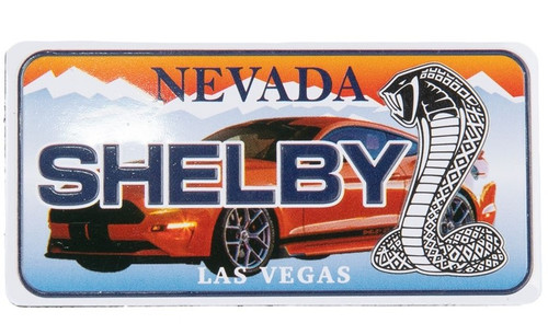 Magnet - Shelby Embossed License Plate Nevada 3" Magnet - Shelby Embossed License Plate Nevada 3"