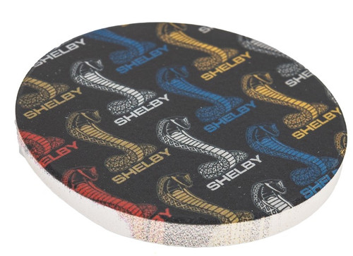 Drink Coaster & Magnet - Multi-Color Shelby Snake Logo Drink Coaster & Magnet - Multi-Color Shelby Snake Logo